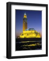 Hassan Ii Mosque, Casablanca, Morocco-Gavin Hellier-Framed Photographic Print