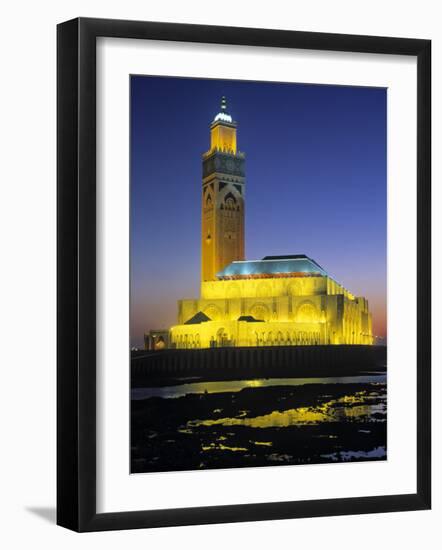 Hassan Ii Mosque, Casablanca, Morocco-Gavin Hellier-Framed Photographic Print