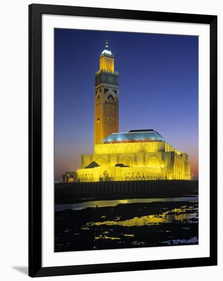 Hassan Ii Mosque, Casablanca, Morocco-Gavin Hellier-Framed Photographic Print