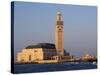 Hassan Ii Mosque in Casablanca, the Third Largest in World after Those at Mecca and Medina, Morocco-Julian Love-Stretched Canvas