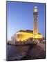 Hassan Ii Mosque in Casablanca, the Third Largest in World after Those at Mecca and Medina, Morocco-Julian Love-Mounted Photographic Print