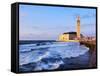 Hassan Ii Mosque in Casablanca-Karol Kozlowski-Framed Stretched Canvas