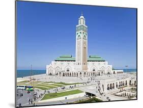 Hassan II Mosque, the Third Largest Mosque in the World, Casablanca, Morocco, North Africa, Africa-Gavin Hellier-Mounted Photographic Print