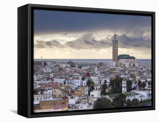 Hassan Ii Mosque, the Third Largest Mosque in the World, Casablanca, Morocco, North Africa-Gavin Hellier-Framed Stretched Canvas