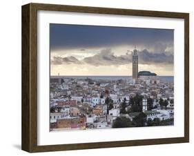 Hassan Ii Mosque, the Third Largest Mosque in the World, Casablanca, Morocco, North Africa-Gavin Hellier-Framed Photographic Print