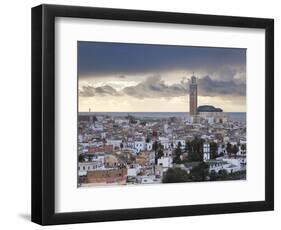 Hassan Ii Mosque, the Third Largest Mosque in the World, Casablanca, Morocco, North Africa-Gavin Hellier-Framed Photographic Print