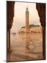 Hassan II Mosque Through Archway, Casablanca, Morocco, North Africa, Africa-Vincenzo Lombardo-Mounted Photographic Print