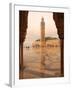 Hassan II Mosque Through Archway, Casablanca, Morocco, North Africa, Africa-Vincenzo Lombardo-Framed Photographic Print