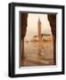 Hassan II Mosque Through Archway, Casablanca, Morocco, North Africa, Africa-Vincenzo Lombardo-Framed Photographic Print