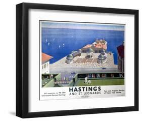 Hastings and St. Leonards, BR (SR), c.1959-null-Framed Art Print