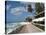 Hastings Beach Boardwalk, Barbados, Windward Islands, West Indies, Caribbean, Central America-Michael DeFreitas-Stretched Canvas