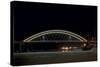 Hastings Bridge Illuminated at Night-jrferrermn-Stretched Canvas