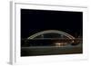 Hastings Bridge Illuminated at Night-jrferrermn-Framed Photographic Print