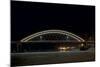 Hastings Bridge Illuminated at Night-jrferrermn-Mounted Photographic Print