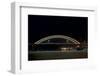 Hastings Bridge Illuminated at Night-jrferrermn-Framed Photographic Print