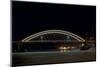 Hastings Bridge Illuminated at Night-jrferrermn-Mounted Photographic Print