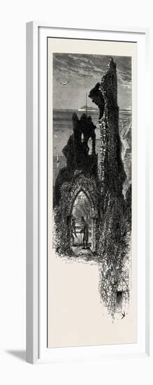 Hastings Castle, East Sussex, UK-null-Framed Giclee Print