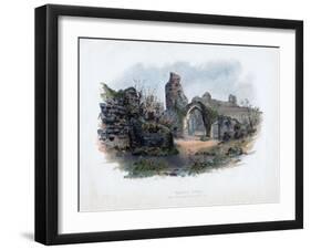 Hastings Castle, Sussex, 1895-C Wilkinson-Framed Giclee Print