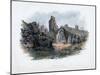 Hastings Castle, Sussex, 1895-C Wilkinson-Mounted Giclee Print