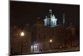 Hastings City Hall at Night-jrferrermn-Mounted Photographic Print