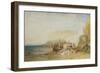 Hastings: Fish Market on the Sands, Early Morning, 1822-J. M. W. Turner-Framed Giclee Print