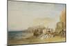 Hastings: Fish Market on the Sands, Early Morning, 1822-J. M. W. Turner-Mounted Giclee Print