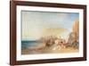 Hastings: Fish Market on the Sands, Early Morning, 1824-J M W Turner-Framed Giclee Print