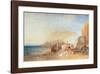 Hastings: Fish Market on the Sands, Early Morning, 1824-J M W Turner-Framed Giclee Print