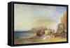 Hastings: Fish Market on the Sands, Early Morning, 1824-J. M. W. Turner-Framed Stretched Canvas