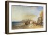 Hastings: Fish Market on the Sands, Early Morning, 1824-J. M. W. Turner-Framed Giclee Print