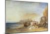 Hastings: Fish Market on the Sands, Early Morning, 1824-J. M. W. Turner-Mounted Giclee Print