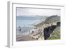 'Hastings, from the East Cliff', 1823-William Daniell-Framed Giclee Print