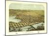 Hastings, Minnesota - Panoramic Map-Lantern Press-Mounted Art Print