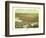 Hastings, Minnesota - Panoramic Map-Lantern Press-Framed Art Print