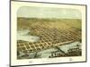 Hastings, Minnesota - Panoramic Map-Lantern Press-Mounted Art Print