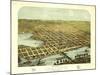 Hastings, Minnesota - Panoramic Map-Lantern Press-Mounted Art Print