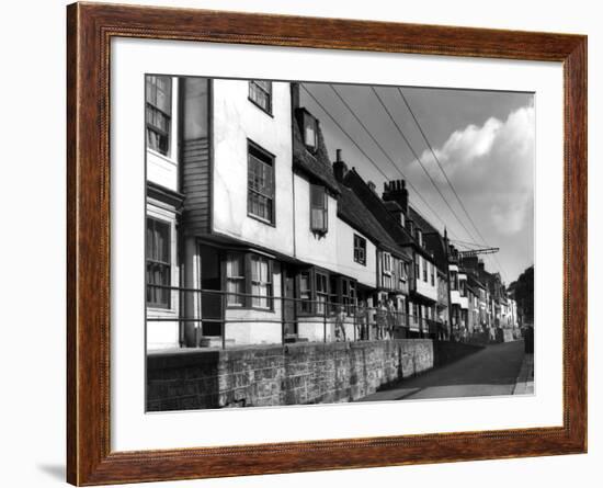 Hastings Old Town-Fred Musto-Framed Photographic Print