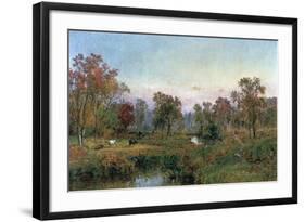 Hastings-On-Hudson, 1885-Jasper Francis Cropsey-Framed Giclee Print