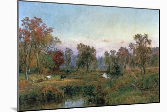 Hastings-On-Hudson, 1885-Jasper Francis Cropsey-Mounted Giclee Print