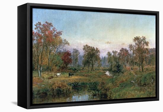 Hastings-On-Hudson, 1885-Jasper Francis Cropsey-Framed Stretched Canvas