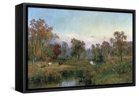 Hastings-On-Hudson, 1885-Jasper Francis Cropsey-Framed Stretched Canvas