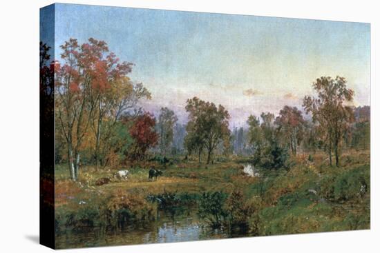 Hastings-On-Hudson, 1885-Jasper Francis Cropsey-Stretched Canvas