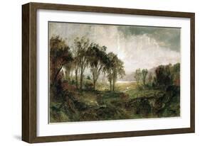 Hastings on Hudson-Jasper Francis Cropsey-Framed Giclee Print