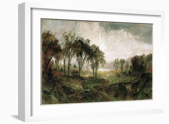 Hastings on Hudson-Jasper Francis Cropsey-Framed Giclee Print