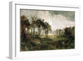 Hastings on Hudson-Jasper Francis Cropsey-Framed Giclee Print