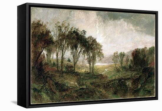 Hastings on Hudson-Jasper Francis Cropsey-Framed Stretched Canvas