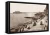 Hastings, Prom and Pier-null-Framed Stretched Canvas