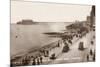 Hastings, Prom and Pier-null-Mounted Art Print