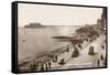 Hastings, Prom and Pier-null-Framed Stretched Canvas