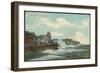 Hastings, Sussex: a Rough Sea-null-Framed Photographic Print